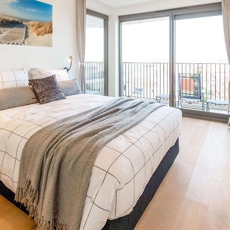Luxurious Crystal Sea View Apartment With 2 Terraces Остенде Екстер'єр фото