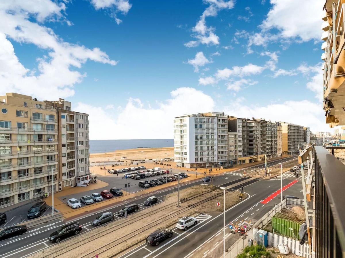 Luxurious Crystal Sea View Apartment With 2 Terraces Остенде Екстер'єр фото